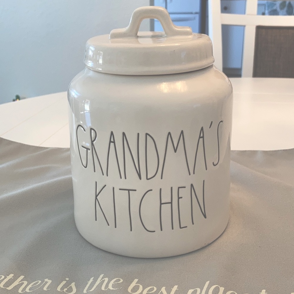 Rae Dunn GRANDMA’S KITCHEN Canister